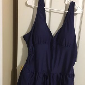 Navy Swim Dress
